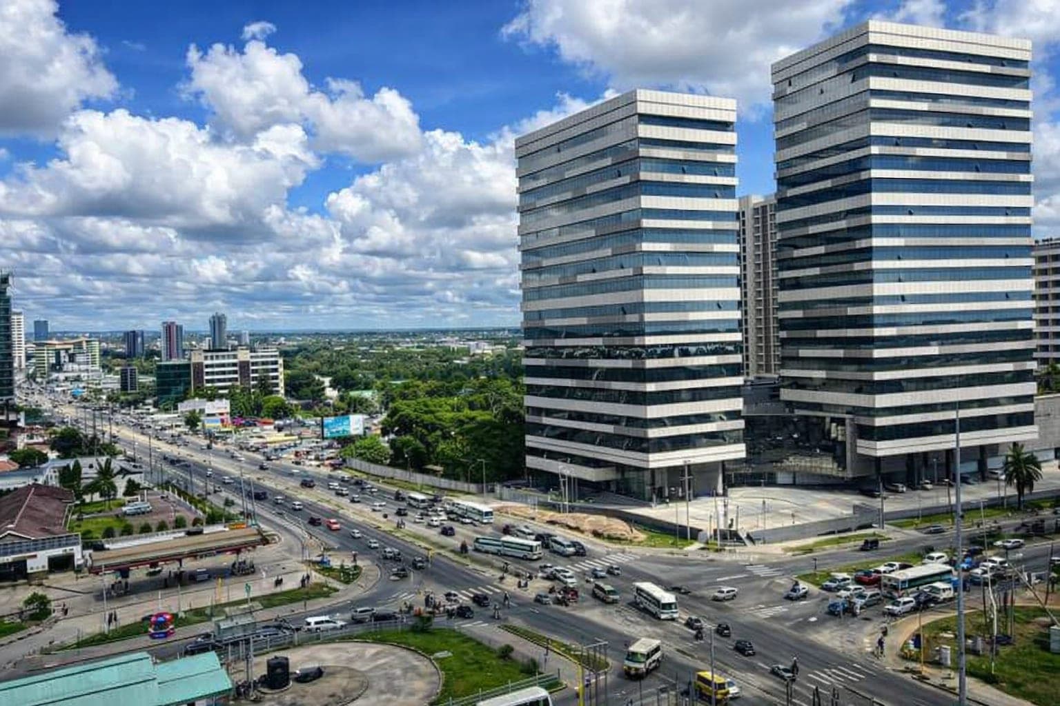 Dar es Salaam towers